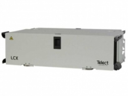 LCX Hinged 3RU Fiber Patch Panel – 72-Port Angled, LC/UPC