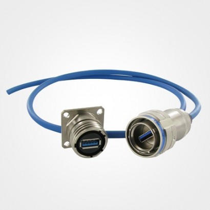 Ruggedized Ethernet and USB Cables
