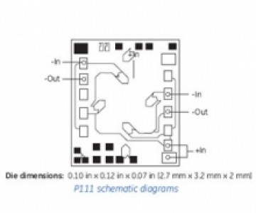 Medium Silicon Pressure Sensor Die – P111 | NovaSensor