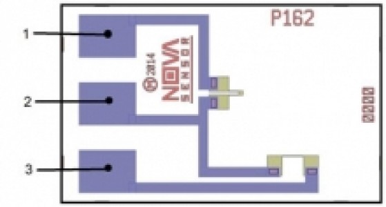 Medical Silicon Gage Pressure Sensor Die – P162 | NovaSensor